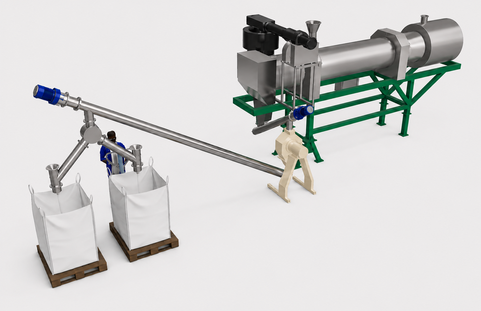 Eggshell Milling&Filling station