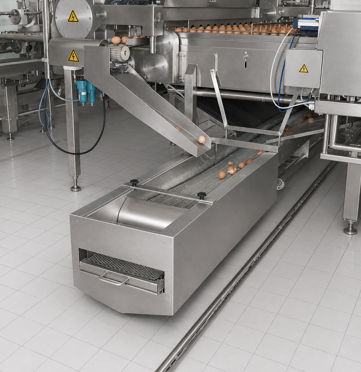 Eggshell conveyor2