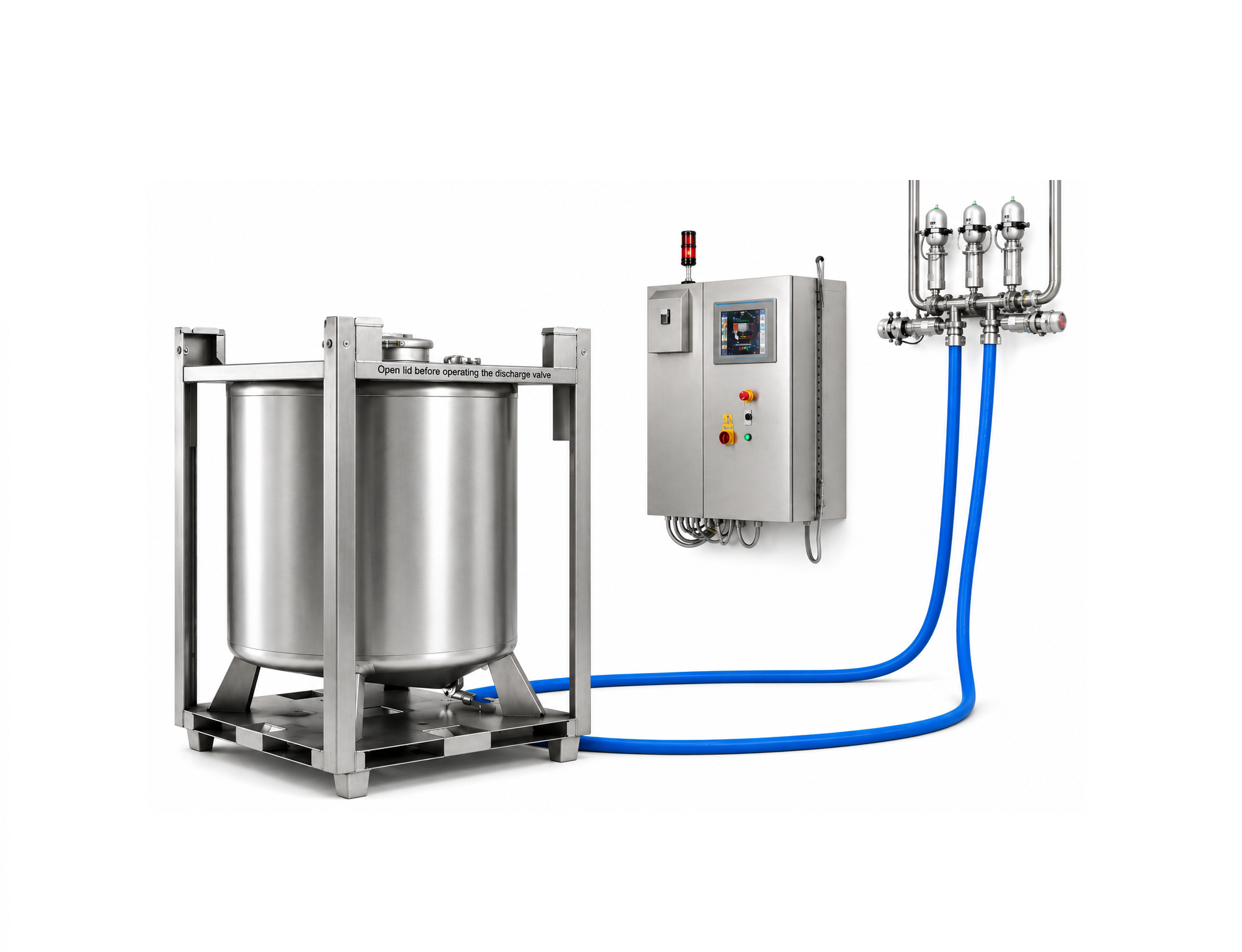 Container - pallecon filling0